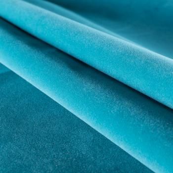 Ткань мебельная микрофлок 22-02-00767 петроль однотонный