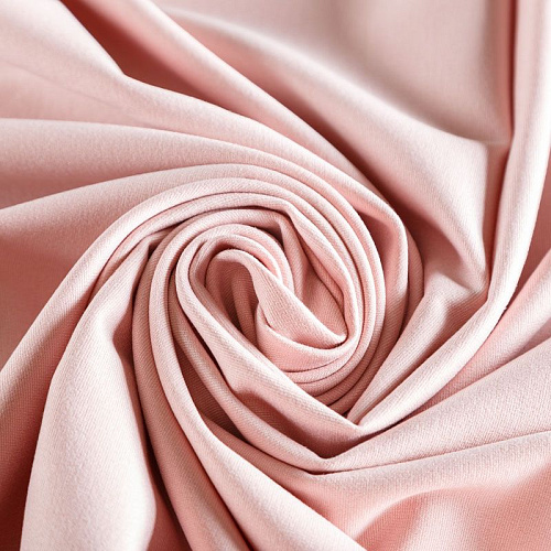 Джерси 014-06468 пудрово-розовый однотонный