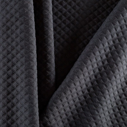 Трикотаж 056-03681 черный однотонный