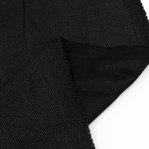 Дублерин тканный клеевой DG6170-BLACK черный