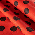Бязь 007-00636 красный принтованный