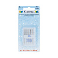 Иглы Gamma для бытовых швейных машин универсальные №75 NU-75 5шт