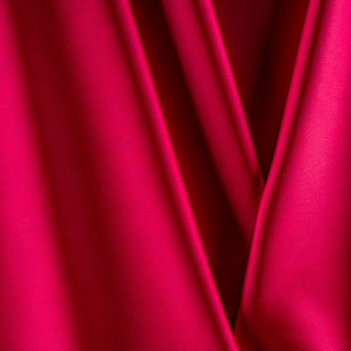 Сатин К16-207 малиново-красный однотонный