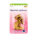 Крючки шубные Нemline 2 шт металл 402M-BR коричневый