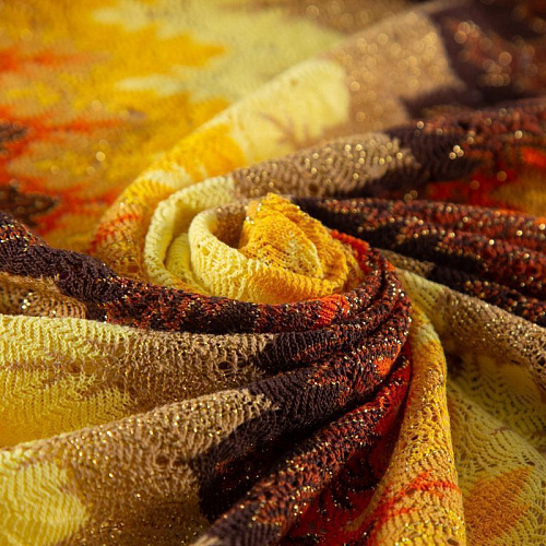 Трикотаж ажурный Missoni 056-20082 мультиколор